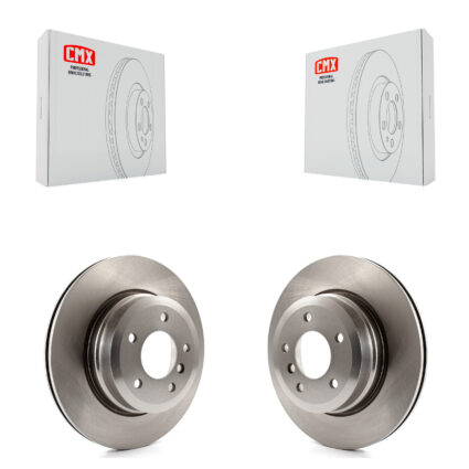 Rear Disc Brake Rotors Pair For BMW 135i 135is K8-100886