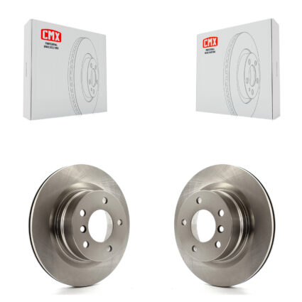 Rear Disc Brake Rotors Pair For 2008-2013 BMW 128i K8-100887