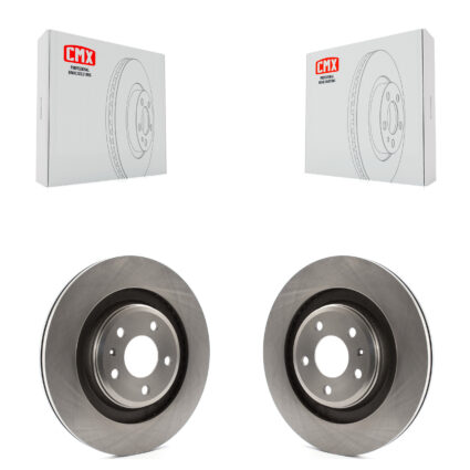 Rear Disc Brake Rotors Pair For Audi A4 Quattro S5 S4 K8-100889
