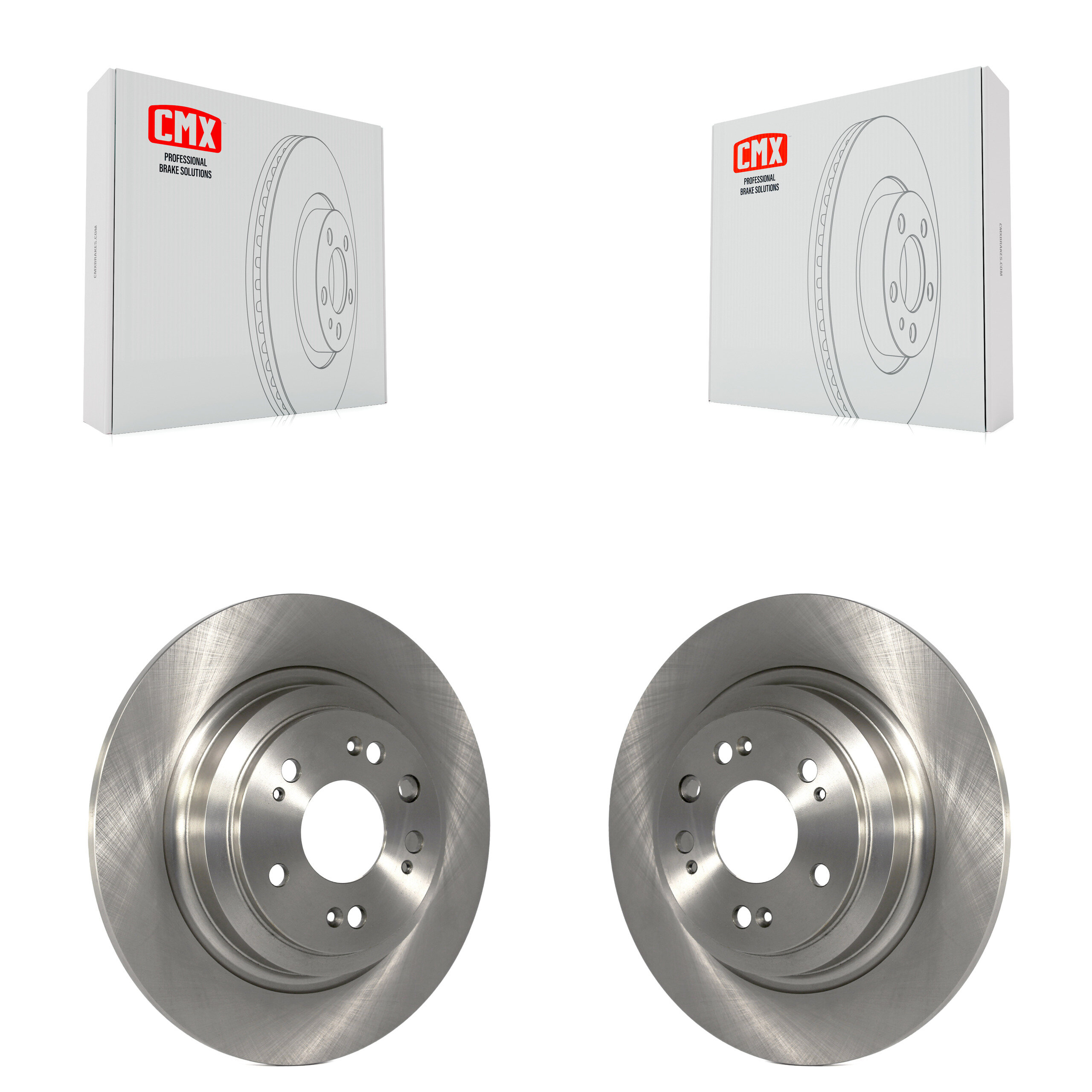 Rear Disc Brake Rotors Pair For 2009-2014 Acura TL K8-100895