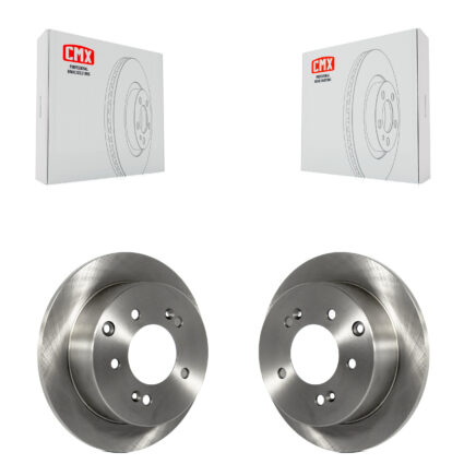 Rear Disc Brake Rotors Pair For Kia Soul Forte Koup Forte5 K8-100897