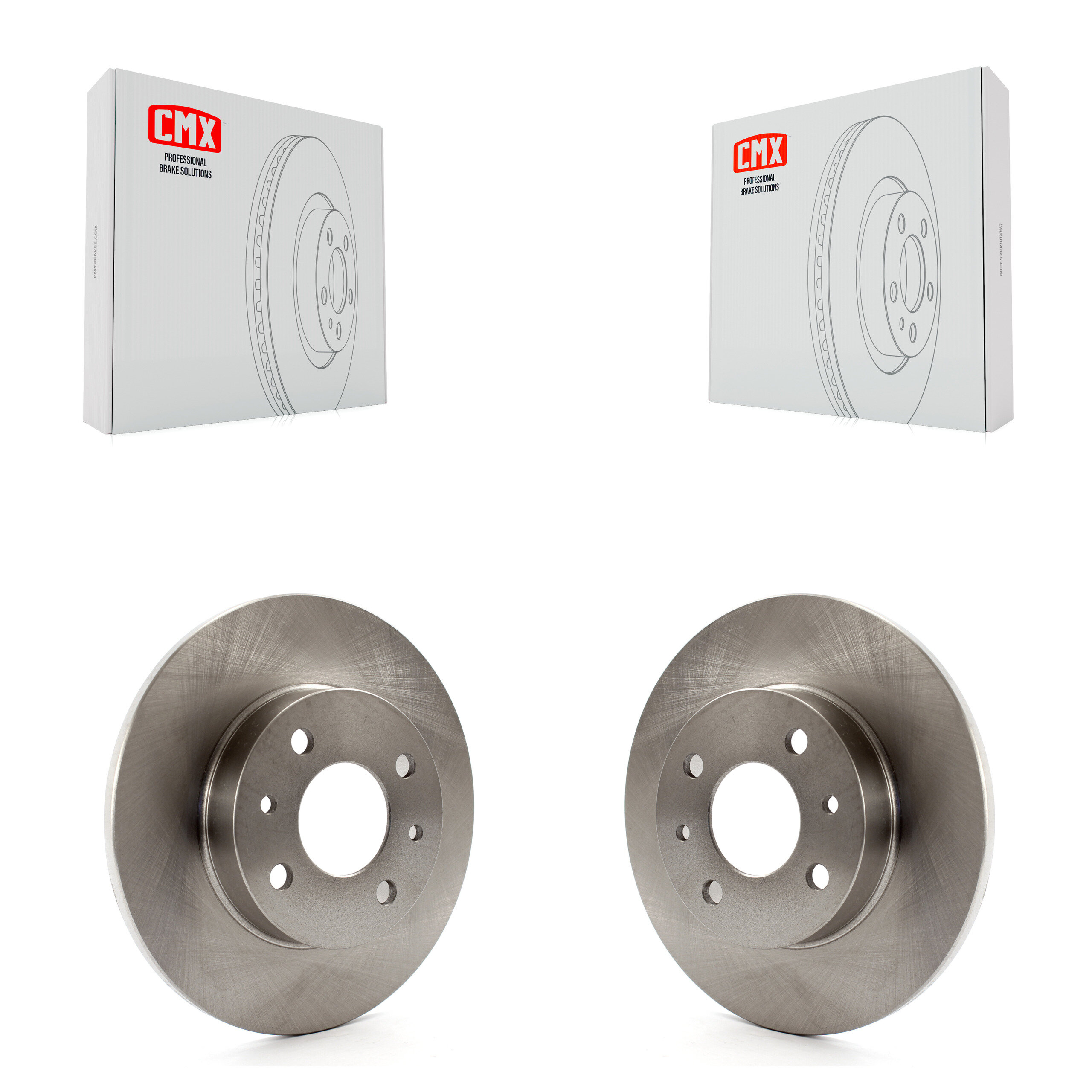 Rear Disc Brake Rotors Pair For Fiat 500 K8-100919