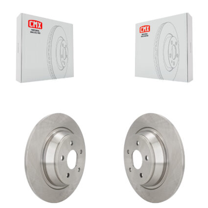 Rear Disc Brake Rotors Pair For 2012-2015 Land Rover Range Evoque K8-100922