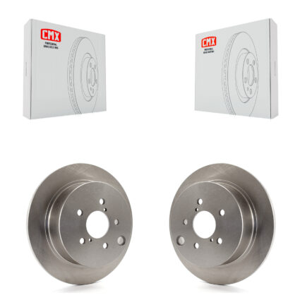 Rear Disc Brake Rotors Pair For Subaru Crosstrek Impreza Forester XV K8-100924