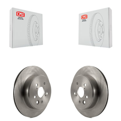 Rear Brake Rotors Pair For Lexus IS300 IS350 GS350 RC350 RC300 IS200t GS450h GS300 RC200t K8-100929