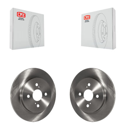 Rear Disc Brake Rotors Pair For 2012-2018 Toyota Yaris K8-100930