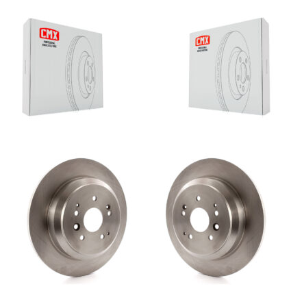 Rear Disc Brake Rotors Pair For 2014-2016 Acura MDX K8-100936