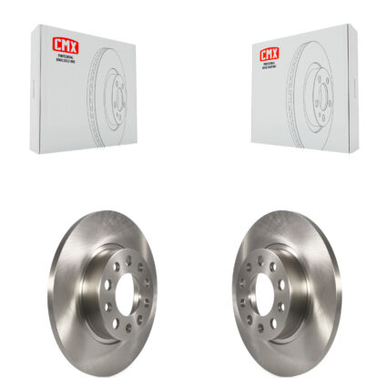 Rear Disc Brake Rotors Pair For Jeep Compass Renegade Dodge Hornet Fiat 500X K8-100942