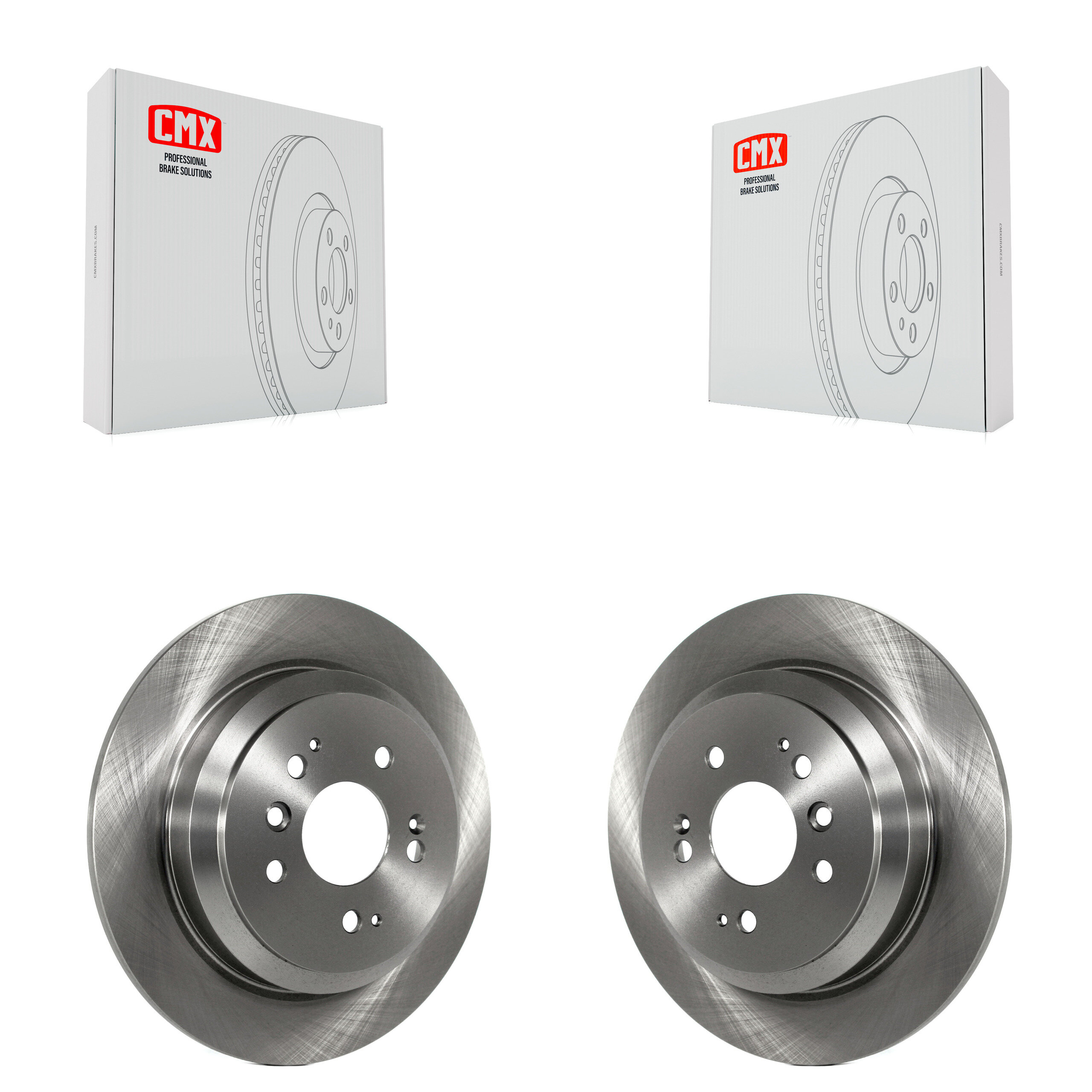 Rear Disc Brake Rotors Pair For Honda Pilot Ridgeline Passport K8-100949
