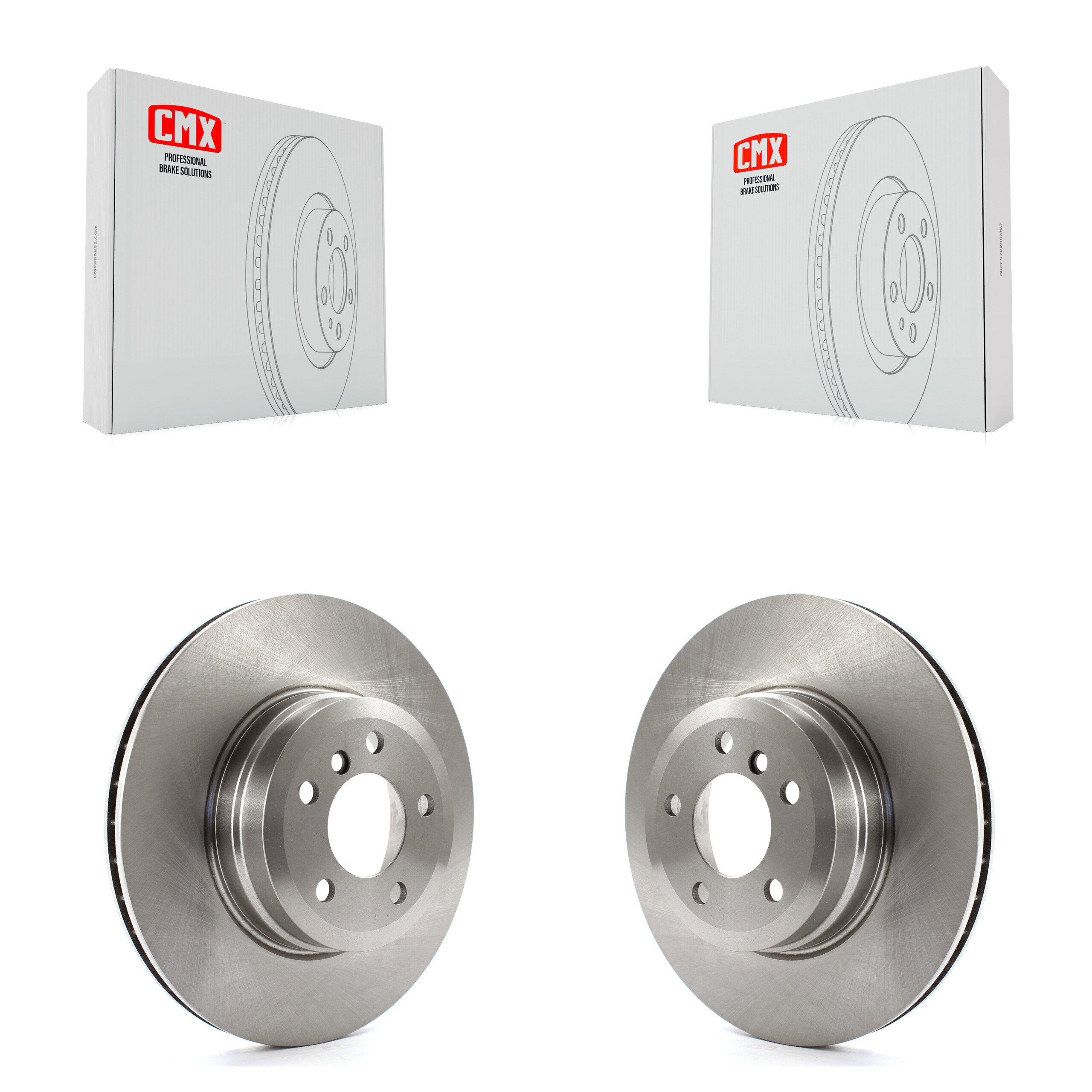 Rear Disc Brake Rotors Pair For BMW X5 X6 K8-100957