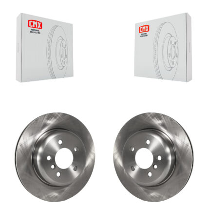 Rear Disc Brake Rotors Pair For BMW 535i xDrive 528i 535d ActiveHybrid 5 K8-100958