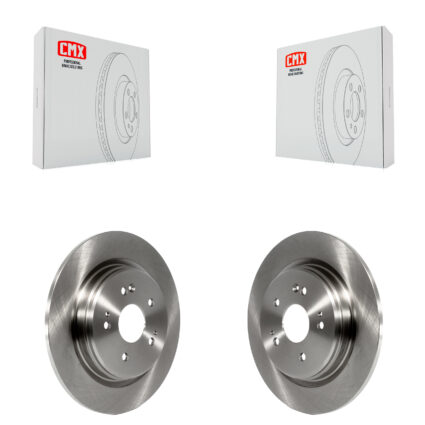 Rear Disc Brake Rotors Pair For Honda CR-V Acura TLX K8-100959