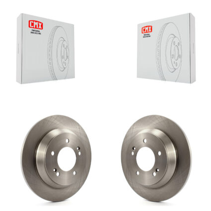 Rear Disc Brake Rotors Pair For 2014-2017 Kia Rondo K8-100960