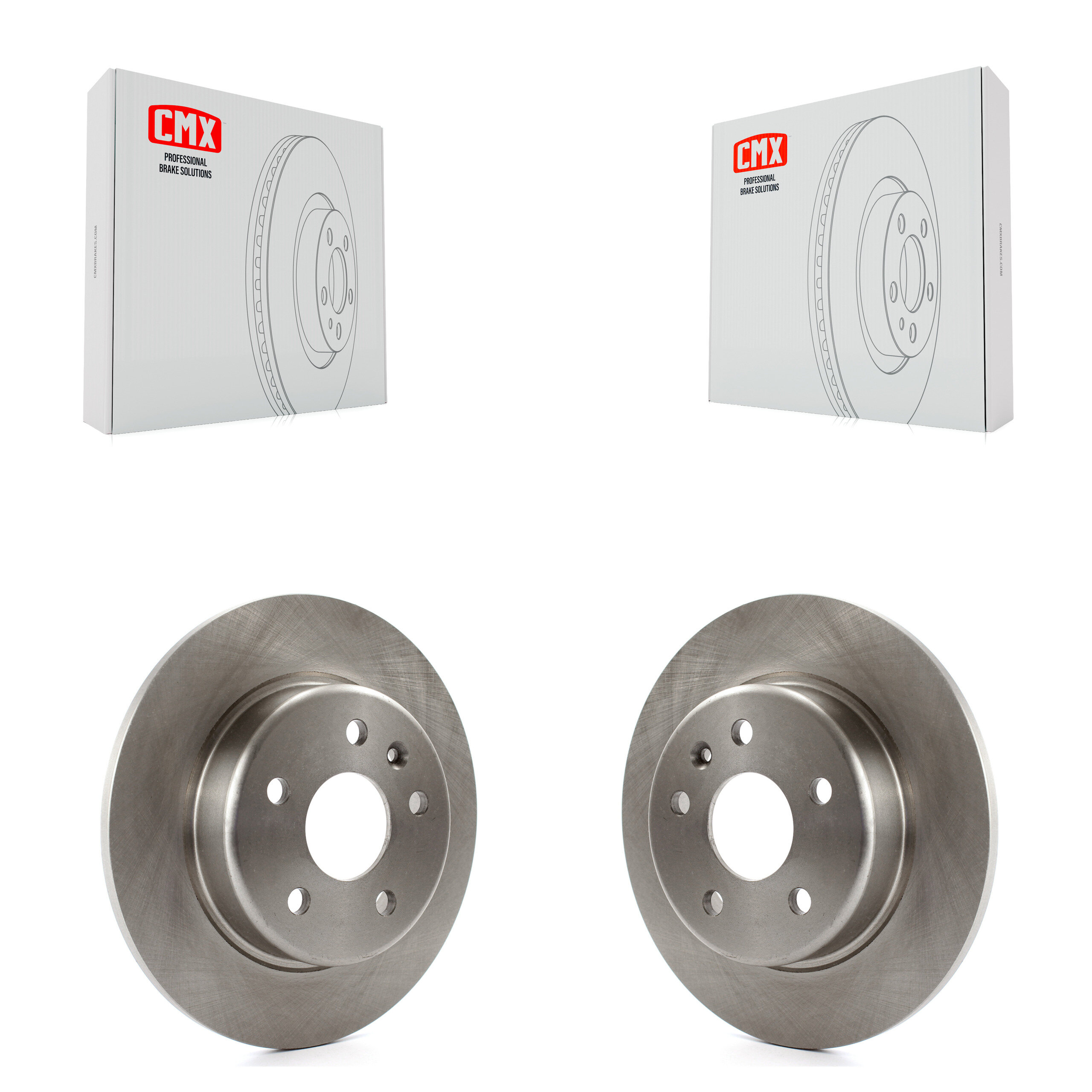 Rear Disc Brake Rotors Pair For Chevrolet Cruze Bolt EV EUV Volt K8-100964