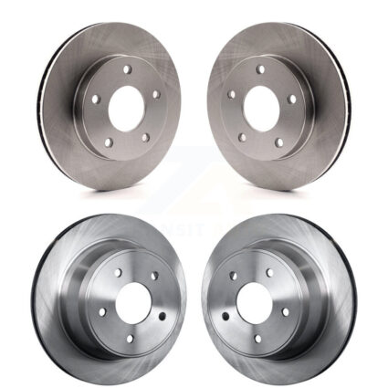 Front Rear Disc Brake Rotors Kit For 1997 GMC Chevrolet S10 Jimmy Sonoma 4WD K8-100967