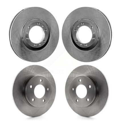 Front Rear Brake Rotors Kit For Cadillac DeVille Eldorado Seville Buick Riviera Oldsmobile K8-100969