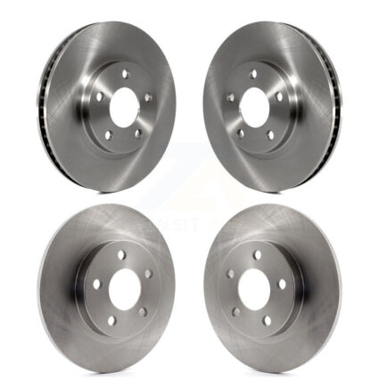 Front Rear Disc Brake Rotors Kit For Cadillac DeVille Seville Buick Park Avenue K8-100975