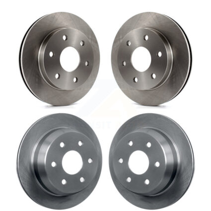 Front Rear Brake Rotor Kit For Chevrolet GMC Silverado 1500 Sierra Classic Astro Safari XL K8-100980
