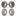 Front Rear Brake Rotors Kit For 2006 Chevrolet Express 2500 GAS engine With 6 Lug Wheels K8-100982