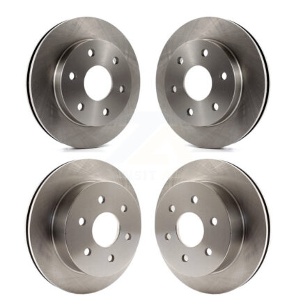Front Rear Disc Brake Rotors Kit For GMC Savana 2500 Chevrolet Express K8-100984