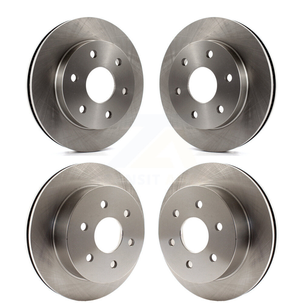 Front Rear Disc Brake Rotors Kit For GMC Savana 2500 Chevrolet Express K8-100984