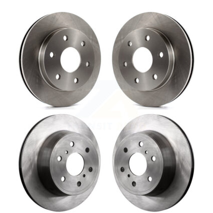 Front Rear Disc Brake Rotors Kit For 2007 GMC Chevrolet Silverado 1500 Sierra Classic K8-100985