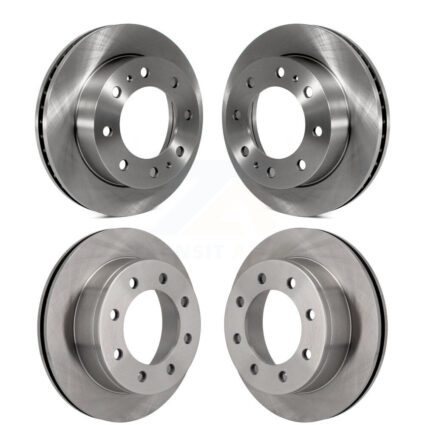 Front Rear Brake Rotors Kit For GMC Chevrolet Sierra 2500 HD Silverado Savana Express 3500 K8-100987