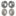 Front Rear Brake Rotor Kit For Chevrolet GMC Sierra 2500 HD Silverado Express Savana H2 XL K8-100988