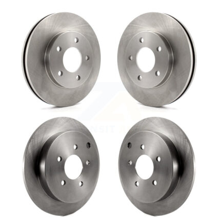 Front Rear Disc Brake Rotors Kit For Buick Rendezvous Pontiac Aztek K8-100991
