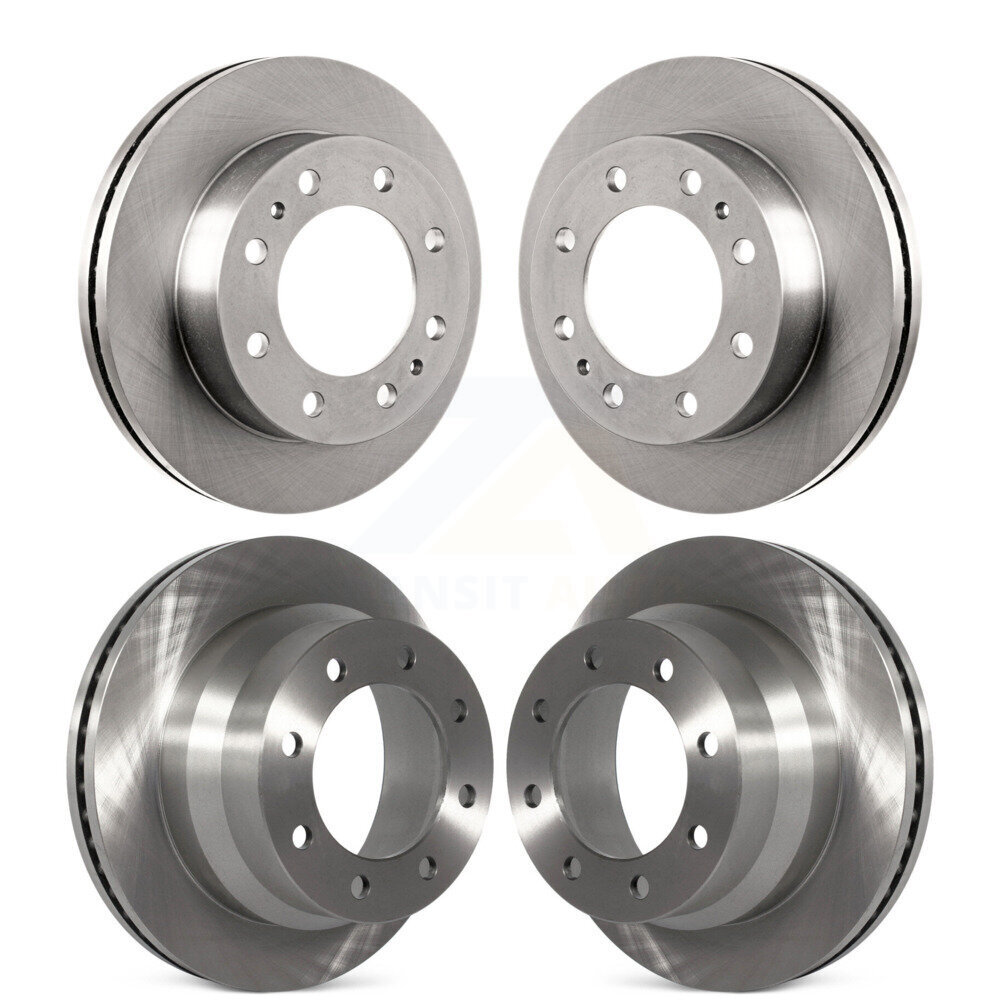 Front Rear Disc Brake Rotors Kit For Chevrolet Express 4500 GMC Savana K8-100993