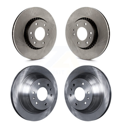 Front Rear Brake Rotors Kit For Chevrolet GMC Trailblazer Envoy XL EXT SSR Buick Rainier K8-100995