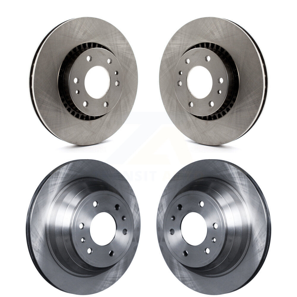 Front Rear Brake Rotors Kit For Chevrolet GMC Trailblazer Envoy XL EXT SSR Buick Rainier K8-100995