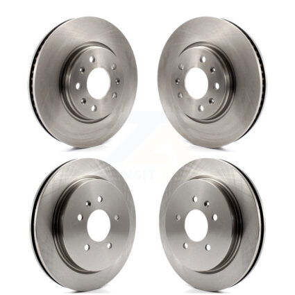 Front Rear Disc Brake Rotors Kit For Cadillac CTS Seville K8-100998