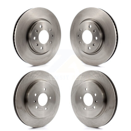 Front Rear Disc Brake Rotors Kit For 2006-2007 Cadillac CTS Base K8-100999