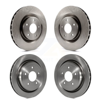 Front Rear Disc Brake Rotors Kit For Chevrolet Corvette Cadillac XLR K8-101005