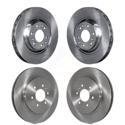 Front Rear Disc Brake Rotors Kit For 2004-2009 Cadillac SRX K8-101007