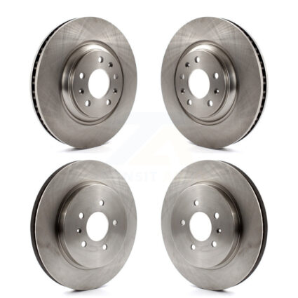 Front Rear Disc Brake Rotors Kit For 2006-2007 Cadillac CTS Base K8-101009