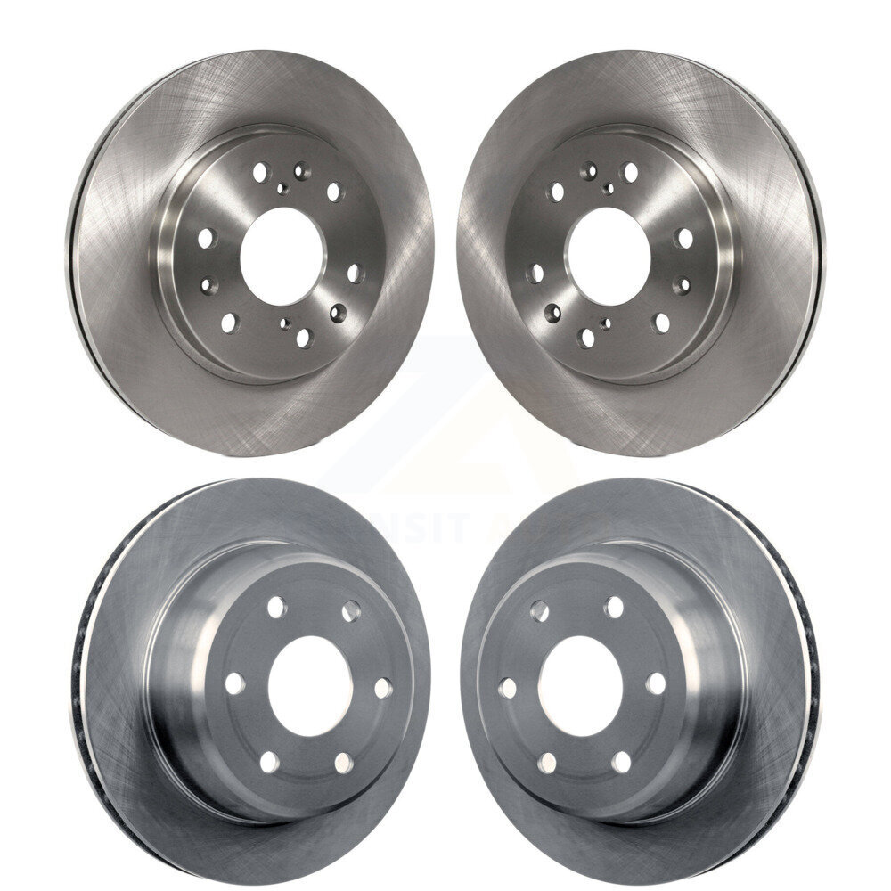 Front Rear Disc Brake Rotors Kit For 2009-2014 Chevrolet Express 1500 GMC Savana K8-101011