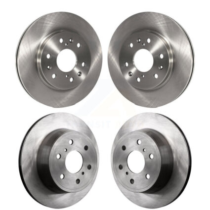 Front Rear Brake Rotor Kit For Chevrolet GMC Sierra 1500 Silverado Tahoe Cadillac Yukon XL K8-101012