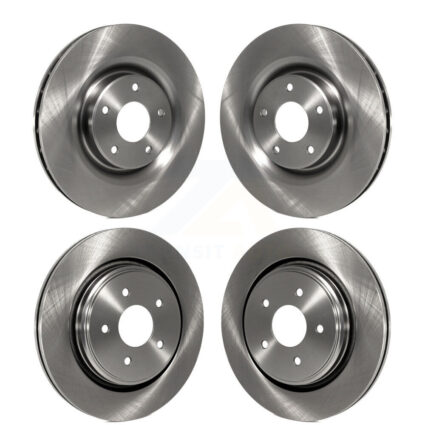Front Rear Disc Brake Rotors Kit For Chevrolet Corvette Cadillac XLR K8-101015