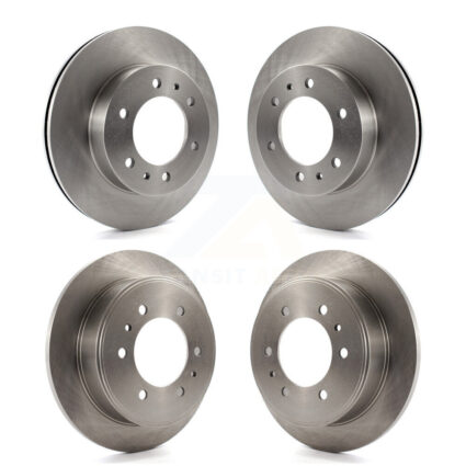 Front Rear Disc Brake Rotors Kit For Hummer H3 H3T K8-101016