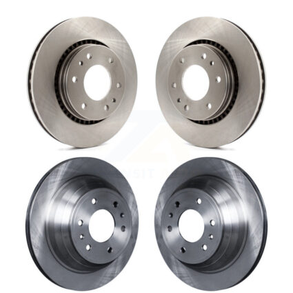 Front Rear Disc Brake Rotors Kit For Chevrolet Trailblazer GMC Envoy Buick Rainier Isuzu K8-101017