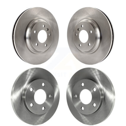 Front Rear Disc Brake Rotors Kit For Chevrolet Impala Limited K8-101020