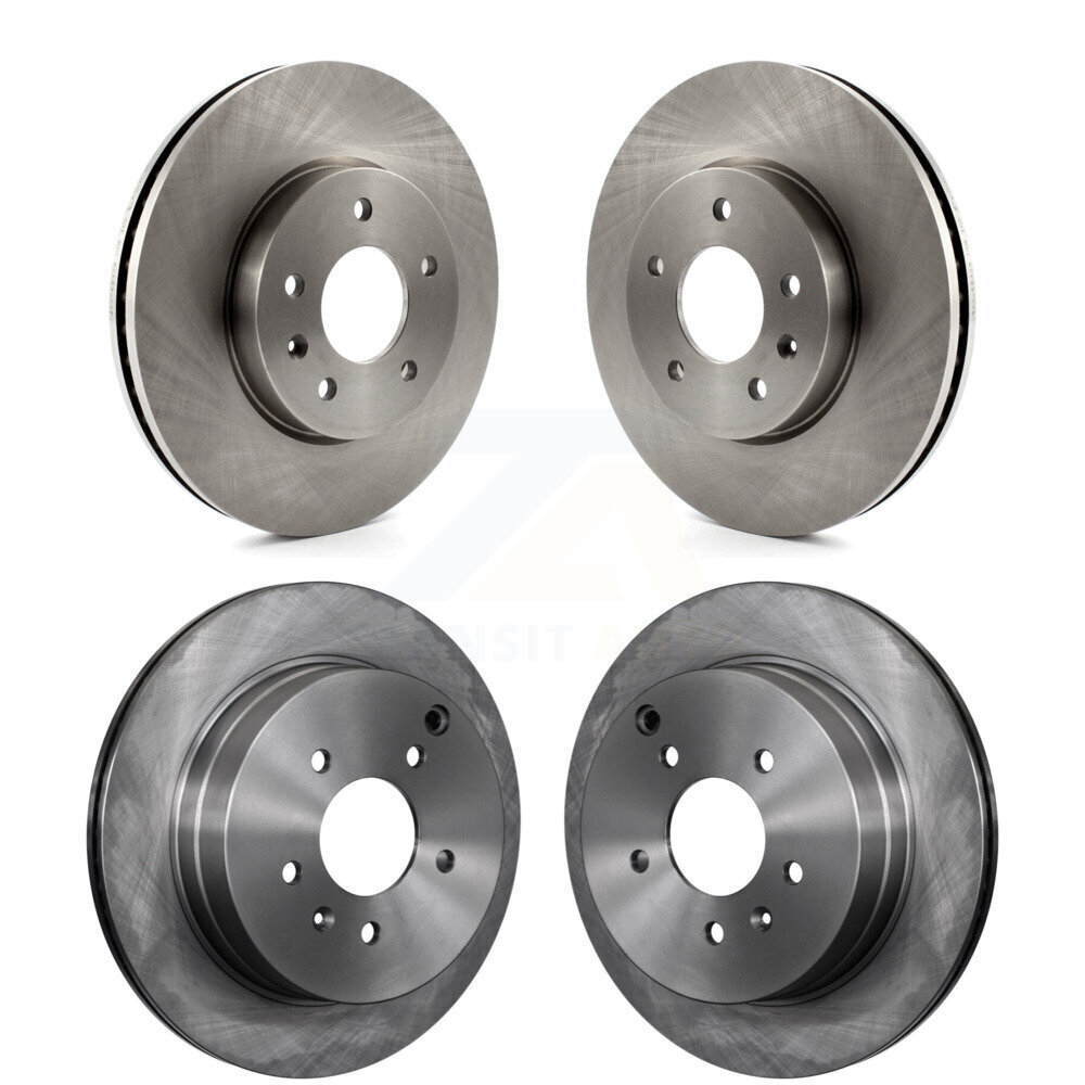 Front Rear Brake Rotors Kit For Chevrolet Equinox Pontiac Torrent Saturn Vue Suzuki XL-7 K8-101030