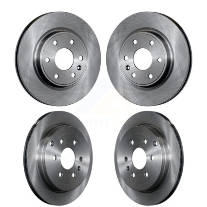 Front Rear Brake Rotors Kit For GMC Acadia Buick Enclave Chevrolet Traverse Saturn Outlook K8-101034