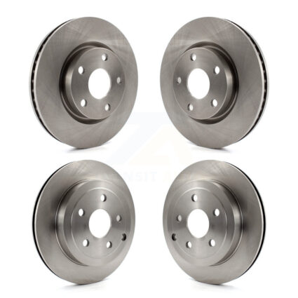 Front Rear Disc Brake Rotors Kit For 2008-2009 Pontiac G8 Base K8-101042