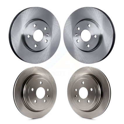 Front Rear Disc Brake Rotors Kit For 2010-2015 Chevrolet Camaro LT LS K8-101044