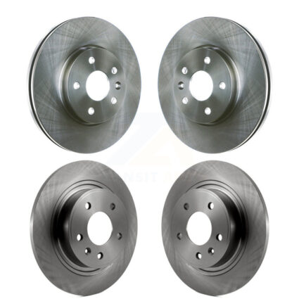 Front Rear Disc Brake Rotors Kit For 2013 Chevrolet Cruze With 292mm Diameter Rotor K8-101051