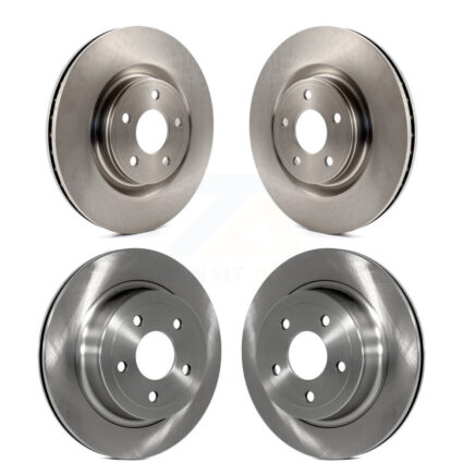 Front Rear Disc Brake Rotors Kit For 2008-2010 Chevrolet Cobalt SS K8-101054