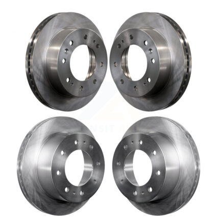 Front Rear Disc Brake Rotors Kit For GMC Chevrolet Sierra 2500 HD Silverado 3500 Suburban K8-101057